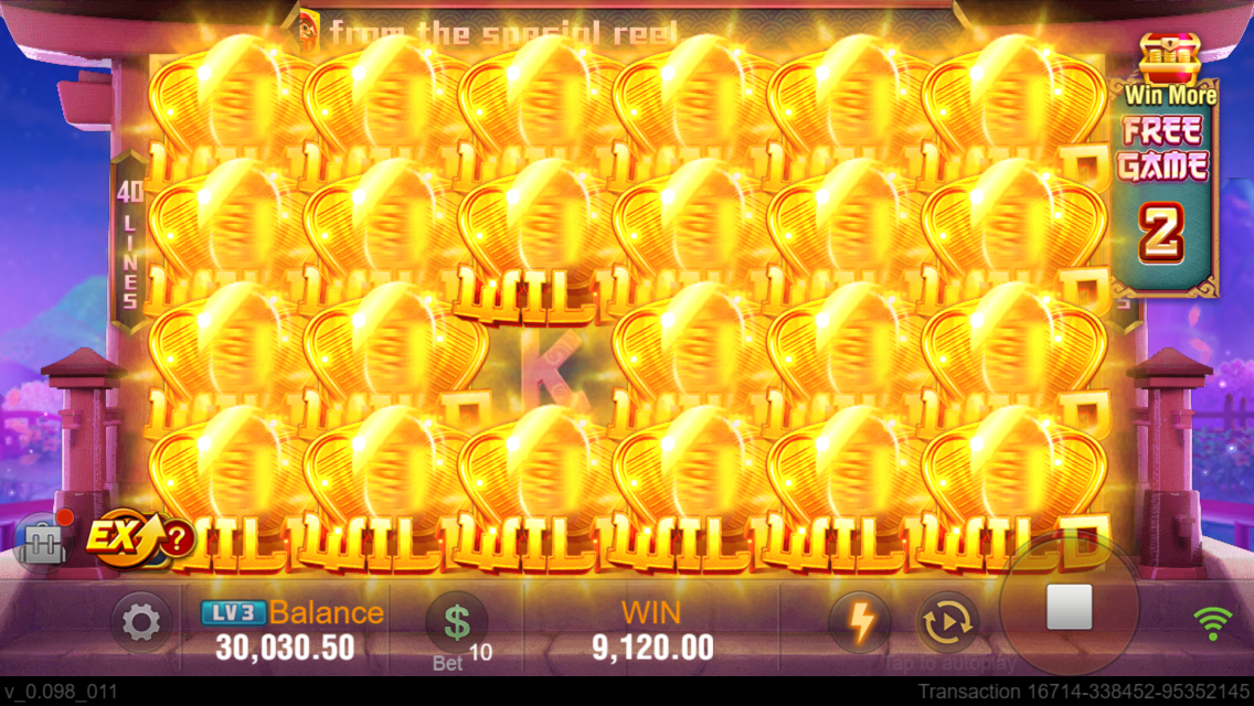 55x slot how to bet on tennis